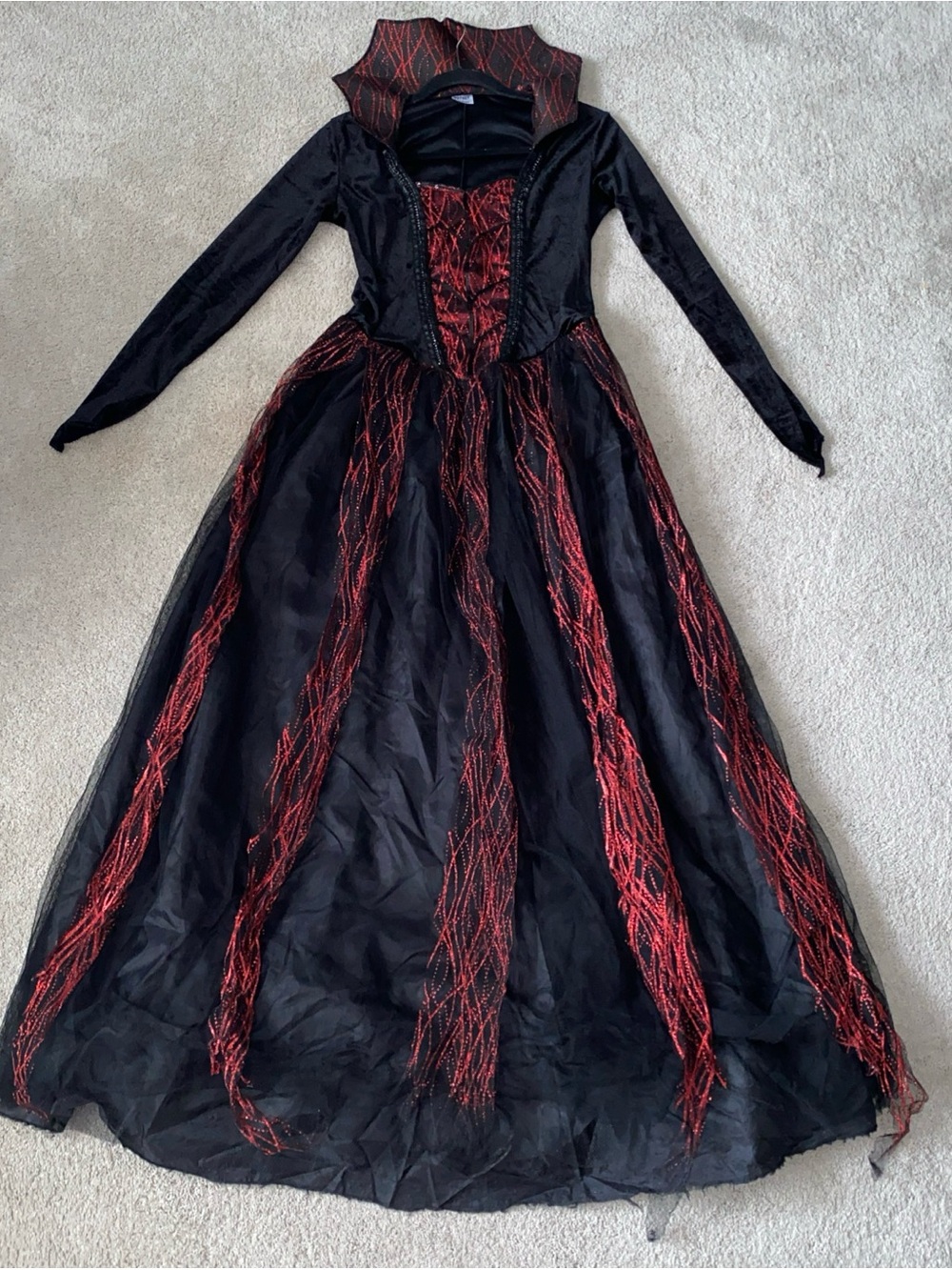 Spirit Halloween Queen Of The Underworld Whimsigoth Costume Adult Small 4-6